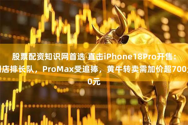 股票配资知识网首选 直击iPhone18Pro开售：门店排长队，ProMax受追捧，黄牛转卖需加价超700元